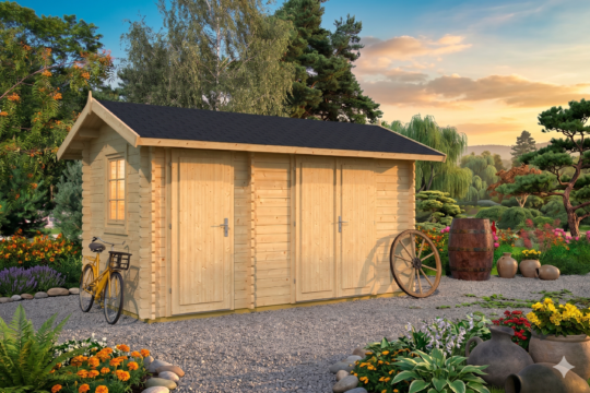Foxglove 40 mm Wooden Bunkie Kit – 9.8 m²