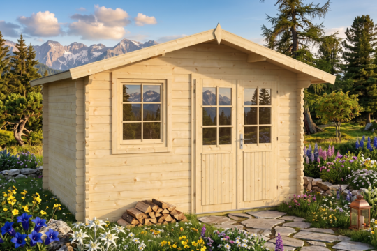 Pinebrook 40 mm Wooden Bunkie Kit – 9.5 m²
