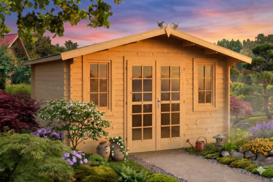 Lakeview 40 mm Wooden Bunkie Kit – 14.4 m²
