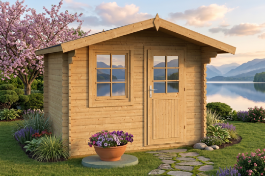 Mossy Glen 28 mm Wooden Bunkie Kit – 5.4 m²