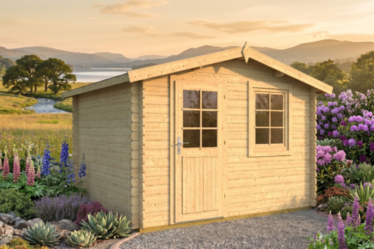 Sprucefield 28 mm Wooden Bunkie Kit – 9.9 m²