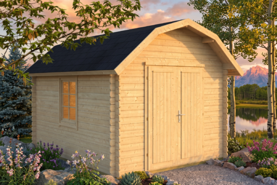 Trailside 28 mm Wooden Bunkie Kit – 9.2 m²