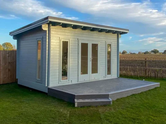 Oakridge 1.6 in (40 mm) Wooden Bunkie Kit - 145 sq. ft. (13.5 m2)