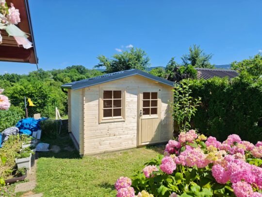 Willowmere 1.1 in (28 mm) Wooden Bunkie Kit - 87 sq. ft. (8.1 m2)