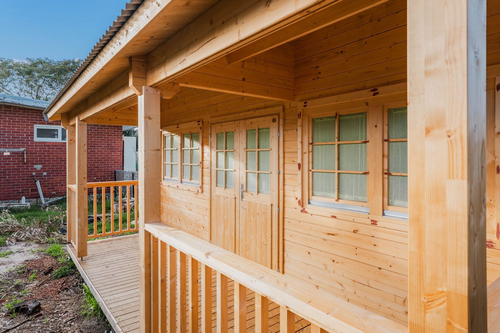 Kit de cabane en rondins « Ironwood » de 2,8 pouces (70 mm) – 308 pieds carrés (28,6 m²) – Image 4