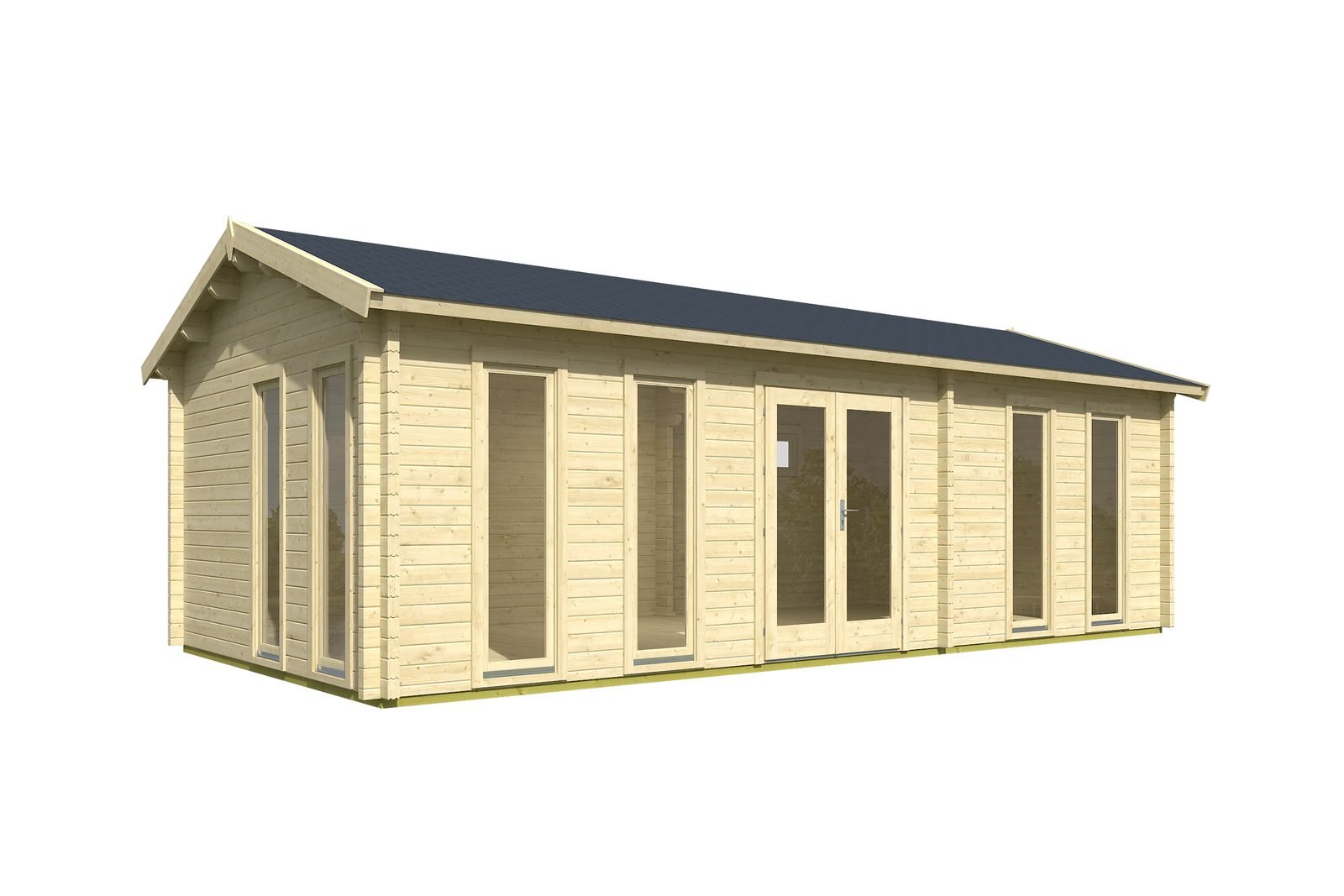 Ivywood 2.8 in (70 mm) Log Cabin Kit - 319 sq. ft. (29.6 m2) - Image 2
