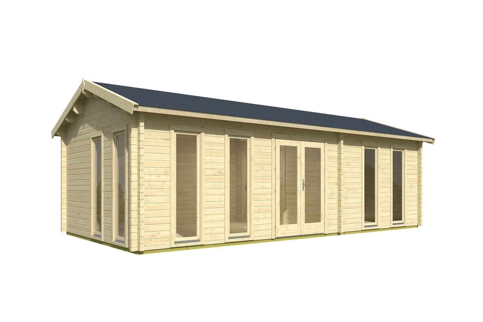 Junipergrove 2.8 in (70 mm) Log Cabin Kit - 319 sq. ft. (29.6 m2) - Image 2