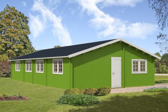Rushmere 2.8 in (70 mm) Log Home Kit - 1108 sq. ft. (102.9 m2)