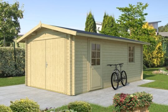 Sandpiper 2.8 in (70 mm) Log Garage Kit - 178 sq. ft. (16.5 m2)