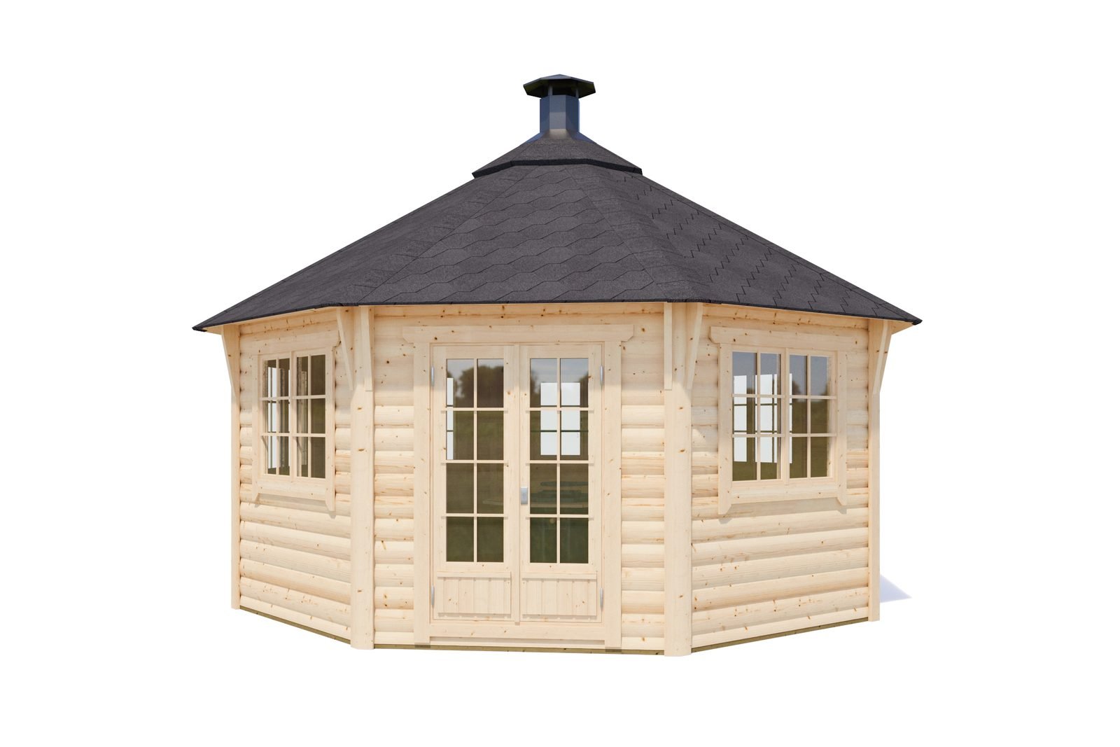 Willowbank 1.7 in (44 mm) BBQ Gazebo Kit - 183 sq. ft. (17.0 m2) - Image 2