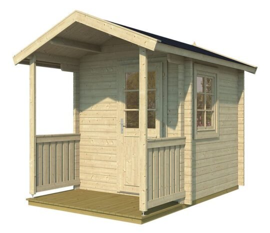 Little Birch 1.6 in (40 mm) Sauna Cabin Kit - 43 sq. ft. (4.0 m2)