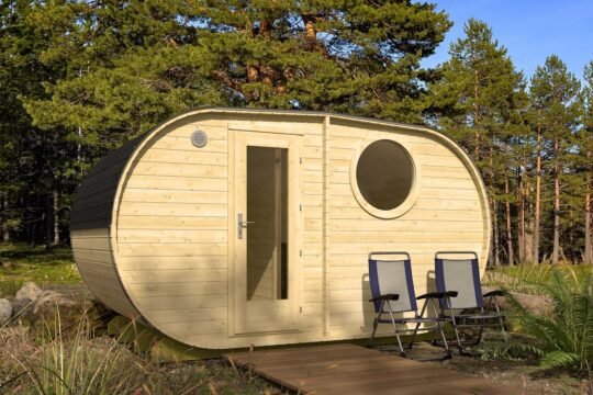 Moosehorn 1.6 in (40 mm) Oval Sauna Kit - 13.1 x 7.7 ft (4.0 x 2.4 m)